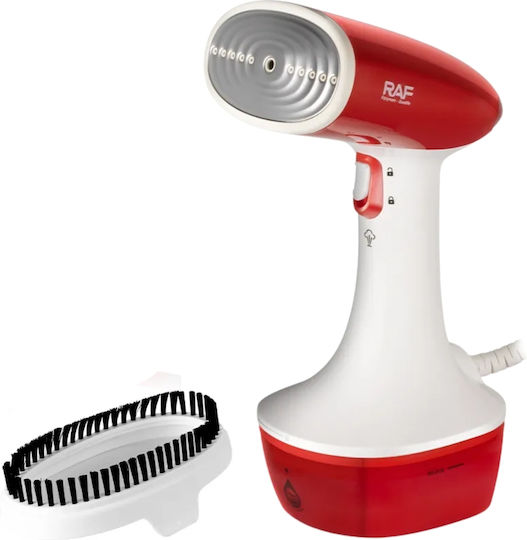 Raf R.1239 Aparat de călcat cu abur pentru haine de Mână 1500W cu rezervor 300ml Roșu