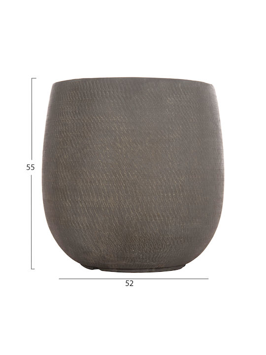 HomeMarkt Σετ 4 Γλάστρες Μεταλλικές Γκρίζοπράσινο HomeMarkt Σετ 4 Γλάστρες Μεταλλικές Γκρίζοπράσινο