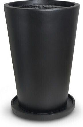 Harmony Pot Ceramic Black 40.5x40.5x61cm.