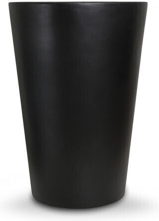 Harmony Ghiveci Ceramică Negru 50.5x50.5x71.5cm.