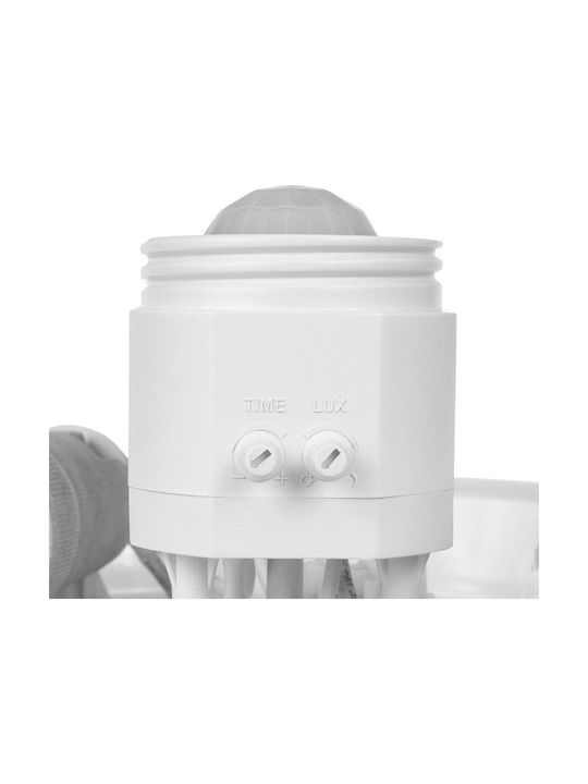 Maclean Energy Ceiling Mount Light White with Socket E27