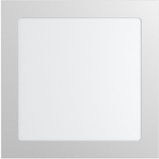 Braytron Panel Квадрат На открито LED Панел 18W с Неутрално бяло Светлина 4000К 20.4x20.4см.