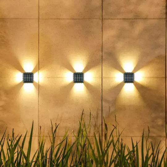 Factory Montat pe perete Lampă Solară cu Alb Cald Lumină 3000K IP65