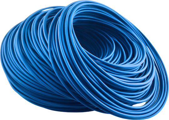 Helukabel Netzkabel Typ NYAF mit Kabeleigenschaften 1x1.5mm² in Blau Farbe 100m