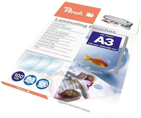 Peach Argo Laminierfolien A3 100 Mikron 100 Stück