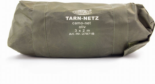 MFH Rectangular Camouflage Net Green in Roll 2x3m