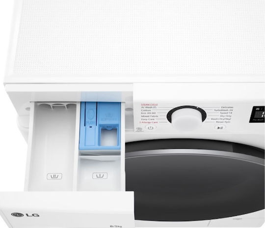 LG Waschtrockner 8kg/5kg Dampf 1200 Umdrehungen