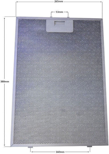 Filtru Pentru Hotă Teka 28 X 34cm Cadru