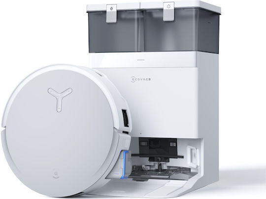 Ecovacs Deebot X8 Omni Σκούπα Ρομπότ με Χαρτογράφηση Laser & Απορρόφηση 18000Pa Λευκή