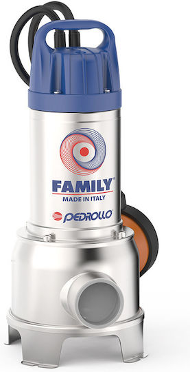 Pedrollo Family Single-phase Pump Waste Water / Sewage 0.7hp 134480