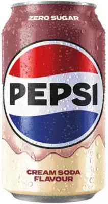 Pepsi Cremă Sodă Zero Zahăr 330ml