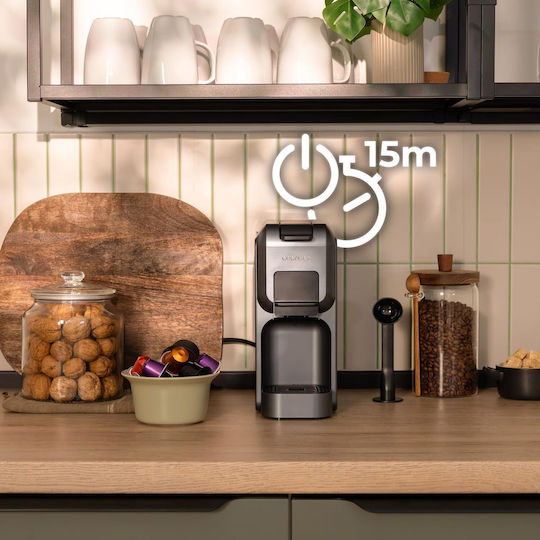 Cecotec Freestyle Compact Kapsel-Kaffeemaschine Druck 20bar Schwarz