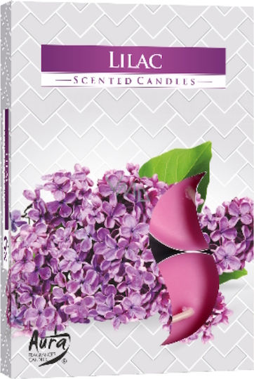 Bispol Tealights With Aroma 6 Pieces Bispol Tealights With Aroma 6 Pieces