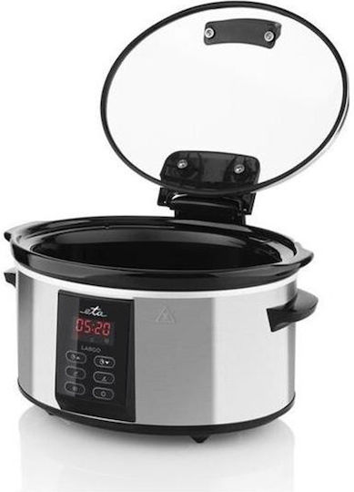 ETA Slow Cooker 245W with Capacity 6L Silver