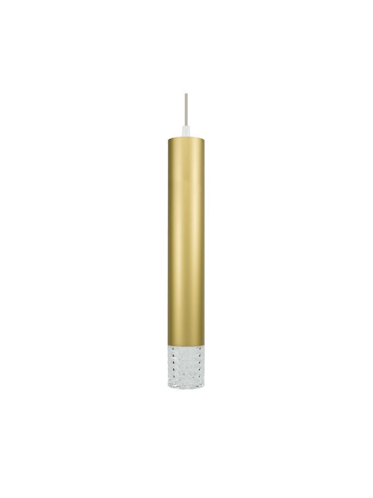 Eko Light Κρεμαστό Φωτιστικό Χρυσό με Ντουί GU10