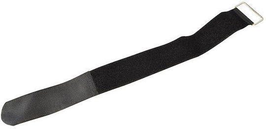 Cobra Pack of 10pcs Black Velcro Cable Ties CCT-203