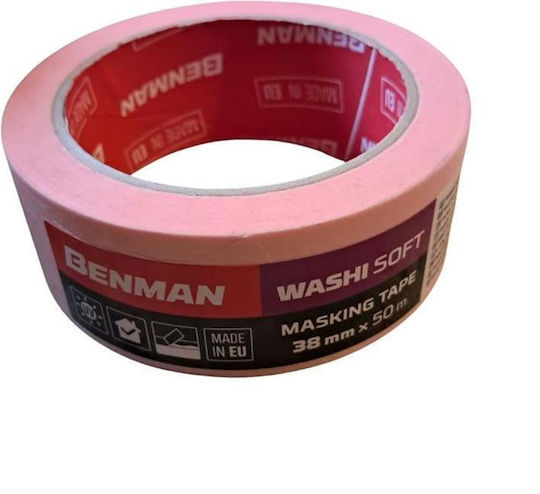 Masking Tape Washi Soft Benman 38mmx50m 40576 40576