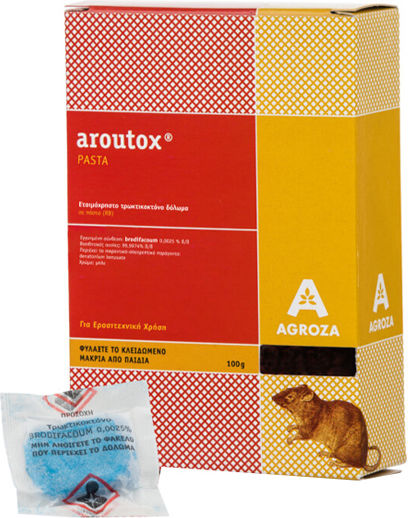 Agroza Rodenticide in Paste Form Aroutox 0.1kg