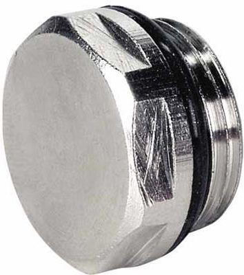 1/2' Plug Chrome Steel Radiator