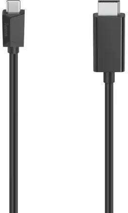 HAMA Cablu Video USB-C Masculin - DisplayPort Negru 1.5m 00200717