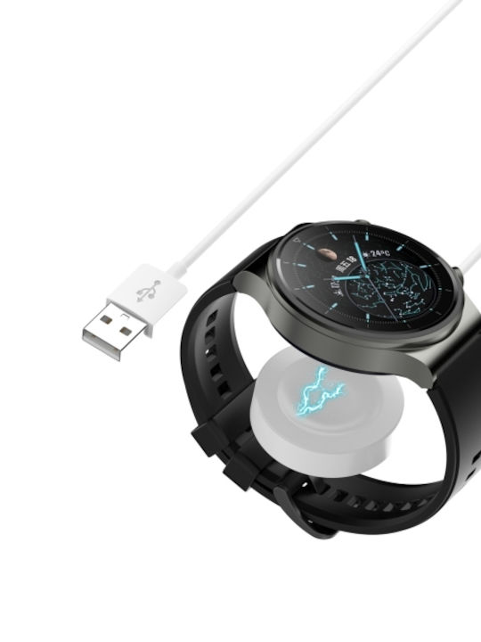 Huawei Зарядно за Huawei Watch D Бялς
