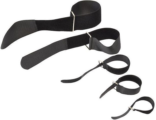 Cobra Kabelbinder Kunststoff in Schwarz Farbe (10 Stück) (CCT-161)