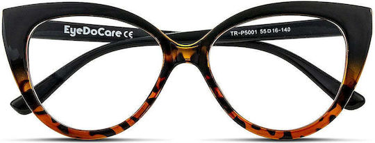 Blue Light Γυαλιά Υπολογιστή Amelie Leopard Brown