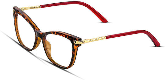 Blue Light Computer Glasses Kensington Royal Tortoise