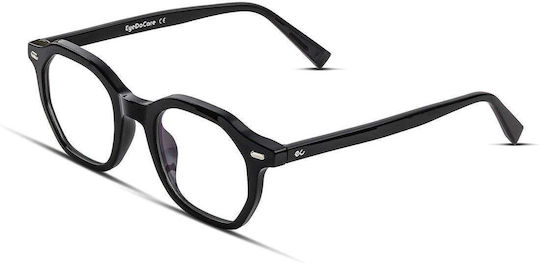Blue Light Γυαλιά Υπολογιστή Capri Jet Black