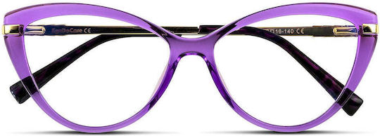 Blue Light Γυαλιά Υπολογιστή Olivia Electric Purple