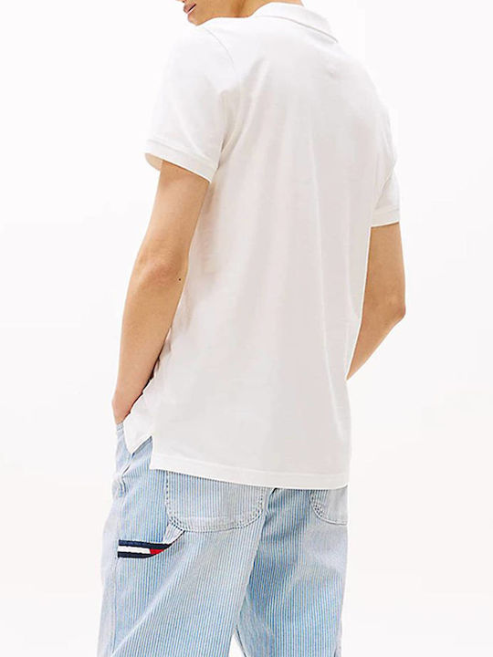 Tommy Hilfiger Flag Polo T-shirt Μπεζ