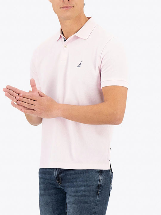 Polo Short Sleeve Pink Blouse