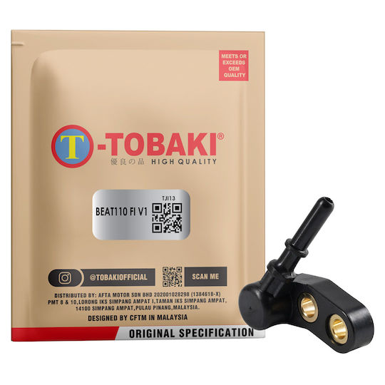 Quick Connector Fuel Injector Honda Beat 110 V1 Vision V2 '17-'20 17560-K44-V00 Tobaki
