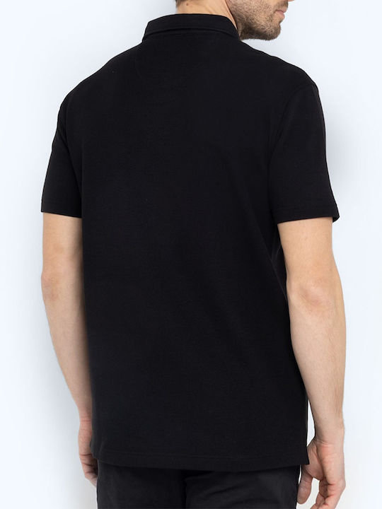 Polo Short Sleeve Blouse Black