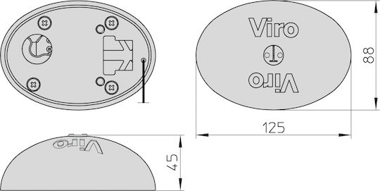 Viro Van Lock Κλειδαριά Ασφάλισης Βαν