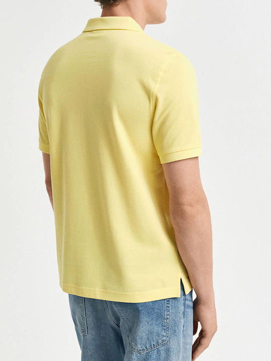 Pique Polo T-Shirt Yellow