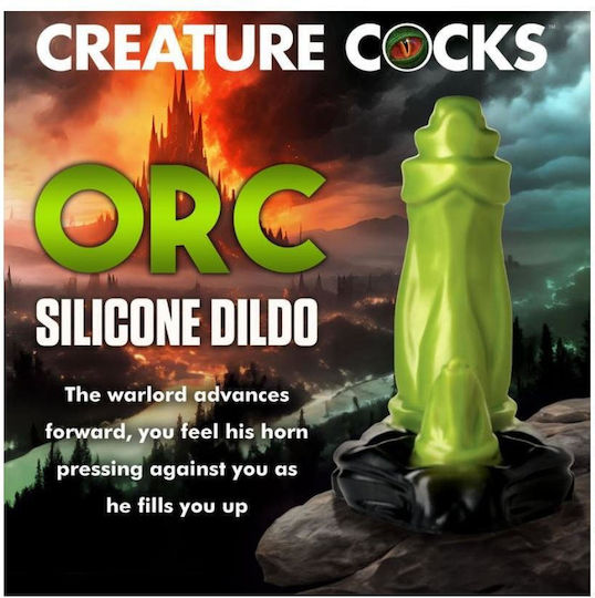 Ρεαλιστικό Dildo Πράσινο