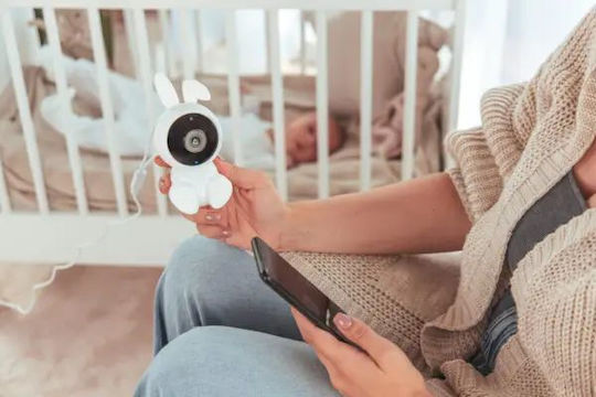innoGio GIOsafety Rabbit Baby Monitor with Two-way Communication