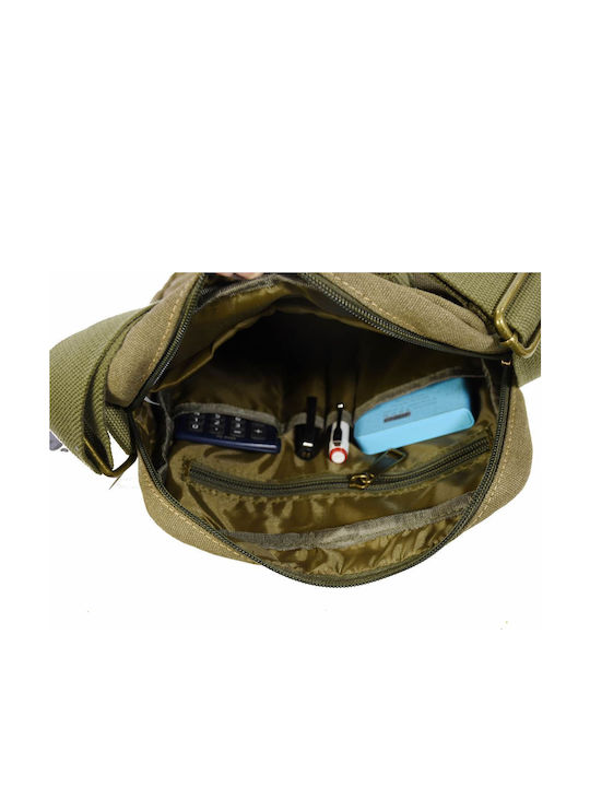 Herrentasche Schulter / Crossbody Beige