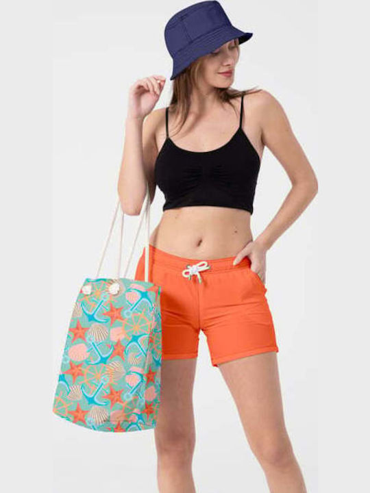 Miami Beach Geantă De Plajă Din Material Textil Multicolor
