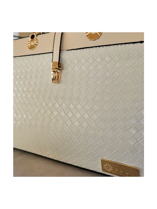 Women's Bag Shoulder Ecru