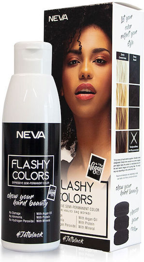 Culori Vibrante Negru Intens Toner Semi-Permanent Negru Intens 100% Vegan Neva 100 Ml
