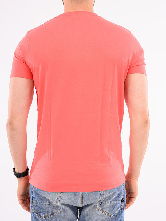Assn Mick Polo Kurzarm T-Shirt Korallrot