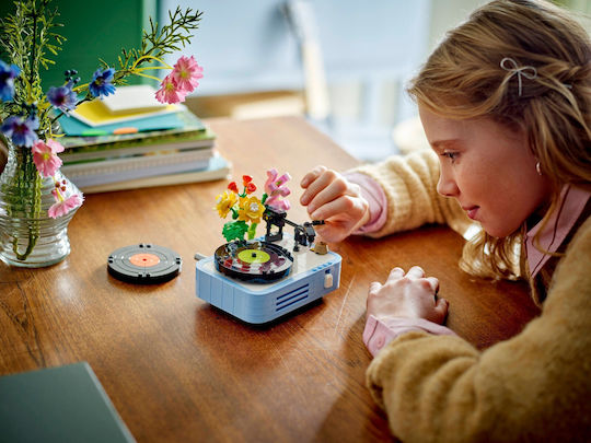 LEGO Lego Creator 3 in1 Plattenspieler Mit Blumen Für 8+ Jahre 366Stücke