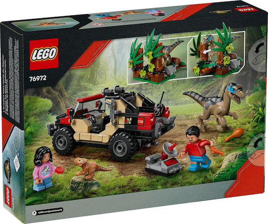 LEGO Jurassic World Raptor Off-Road Escape за 6+ Години 285 Бройки