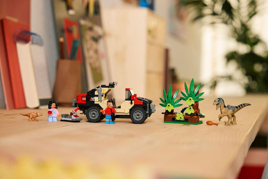 LEGO Jurassic World Raptor Off-Road Escape за 6+ Години 285 Бройки