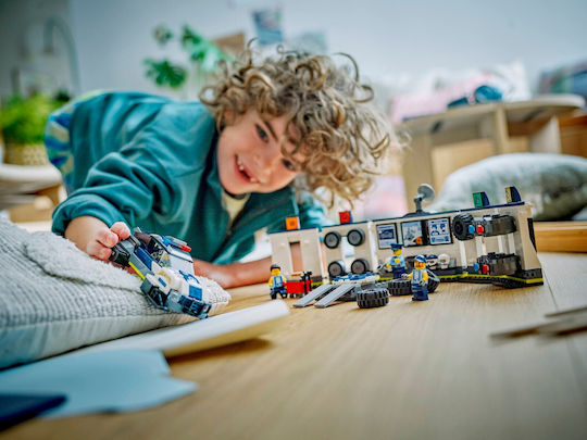 LEGO City Custom Polizei Auto Garage für 6+ Jahre 489Stücke