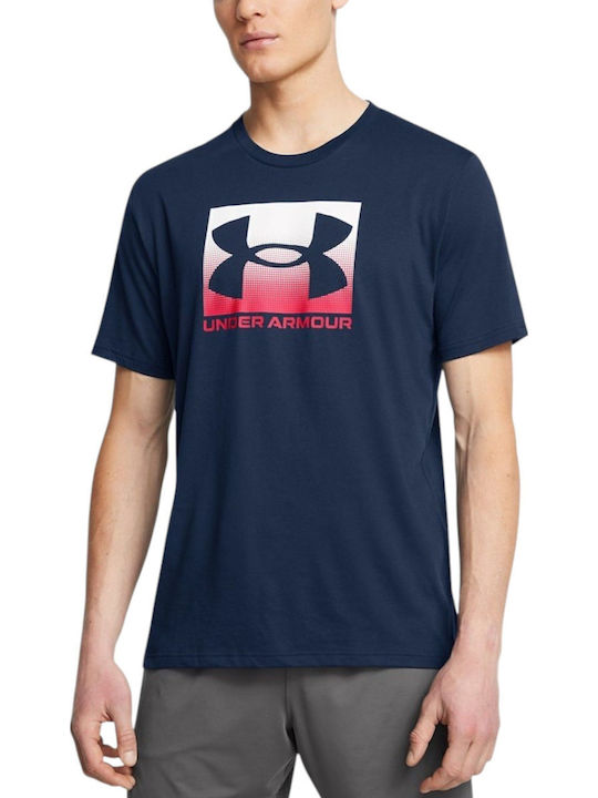 Boxed Sports Updated T-shirt Navy Blue