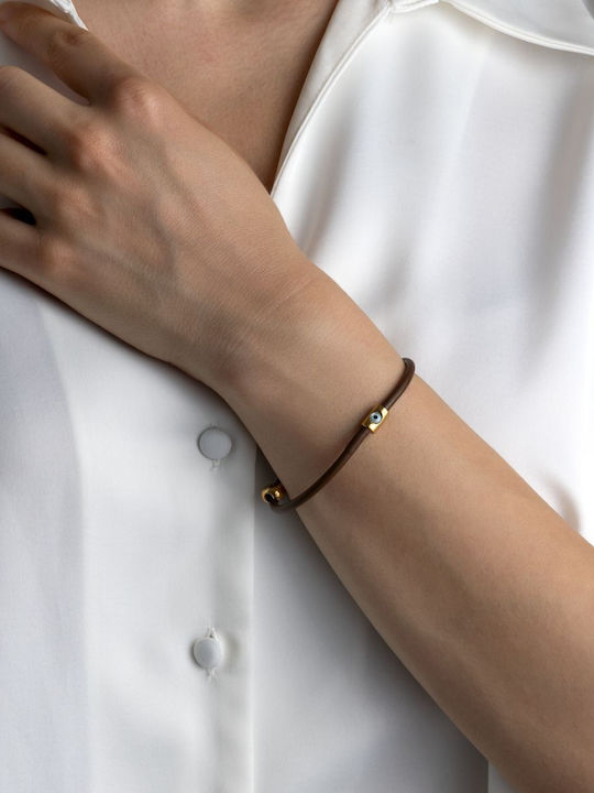 Moero Women's Bracelet with design Eye made of Silver