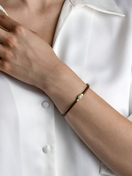 Moero Women's Bracelet with design Eye made of Silver